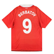 2010-11 Manchester United Nike Heimtrikot Berbatov #9 XL