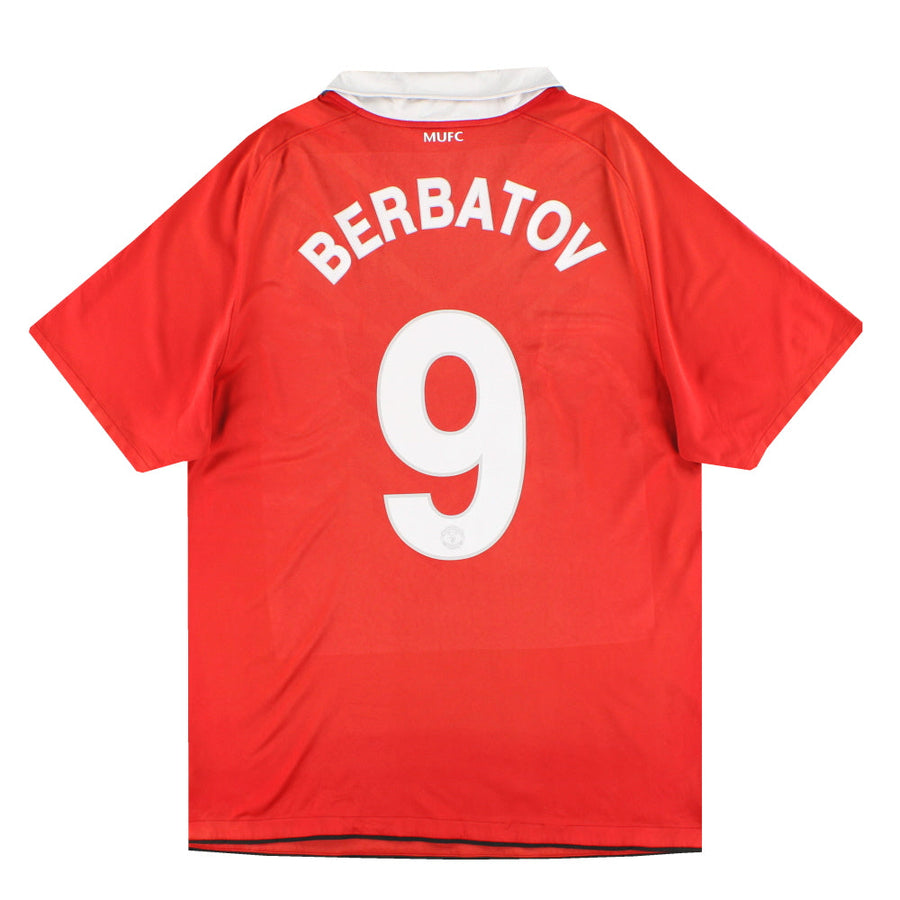 2010-11 Manchester United Nike Heimtrikot Berbatov #9 XL