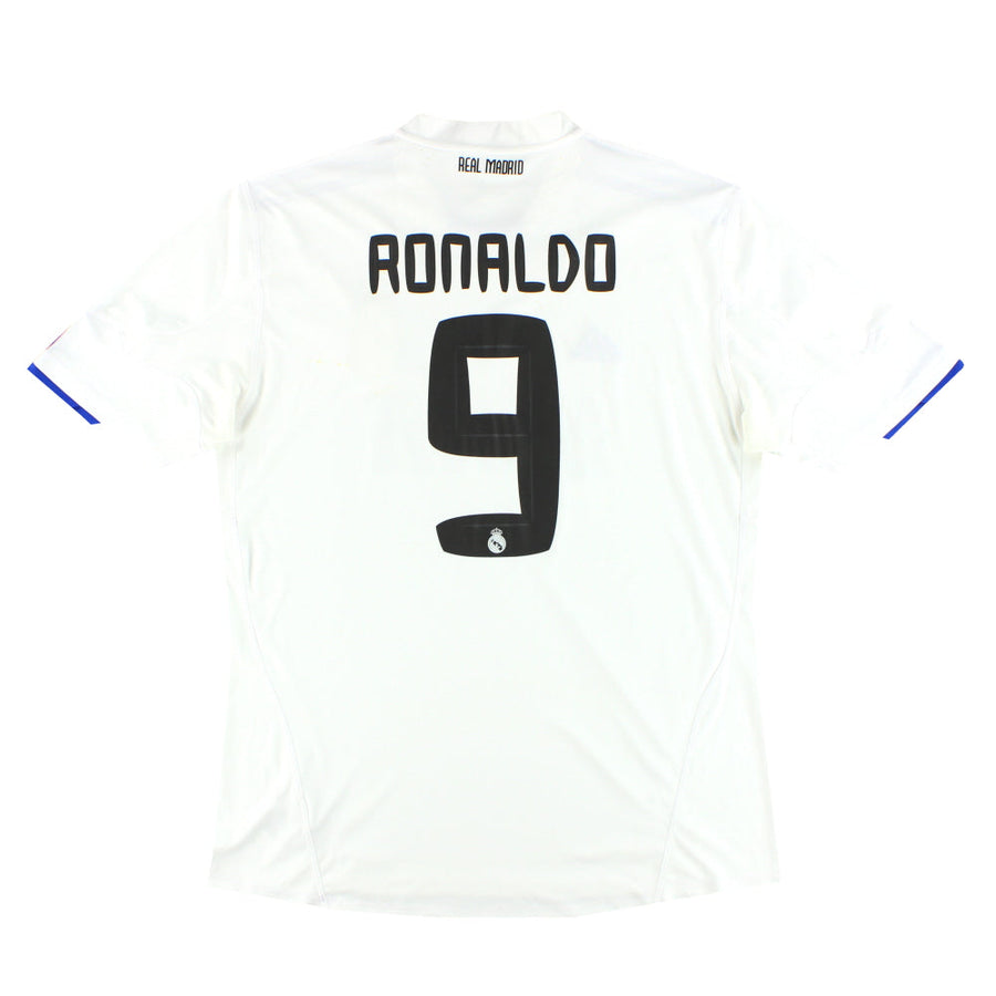 2010-11 Real Madrid adidas Heimtrikot Ronaldo #9 XL