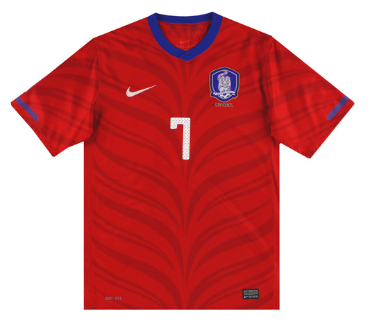 2010-11 South Korea Nike Home Shirt Jisung #7 M
