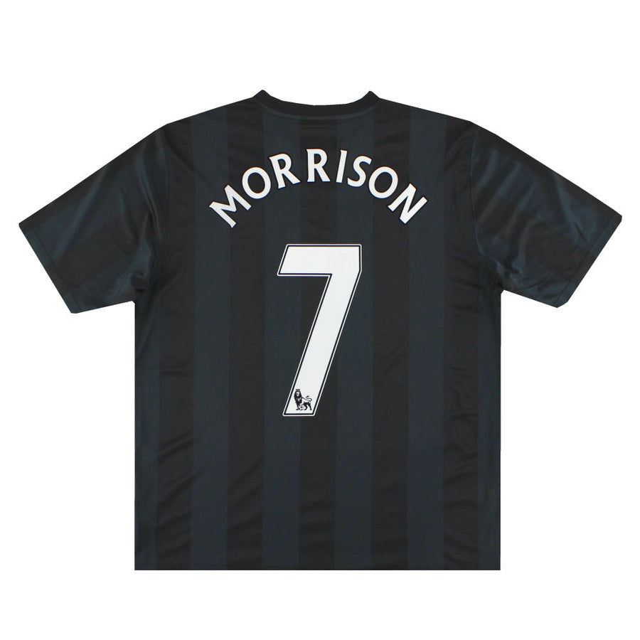 2010-11 West Brom Umbro Auswärtstrikot Morrison #7 L