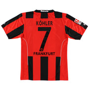 2010-12 Eintracht Frankfurt Heimtrikot Kohler #7 S