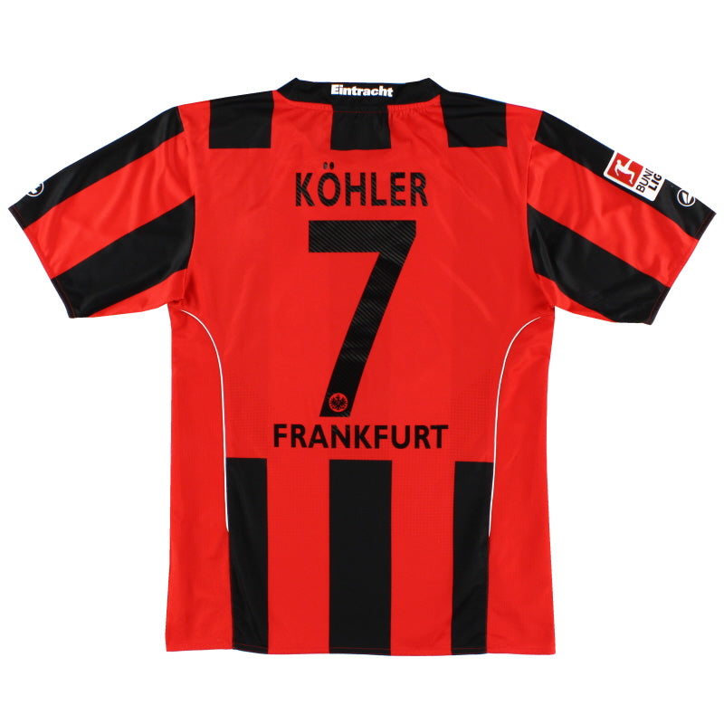 2010-12 Eintracht Frankfurt Heimtrikot Kohler #7 S