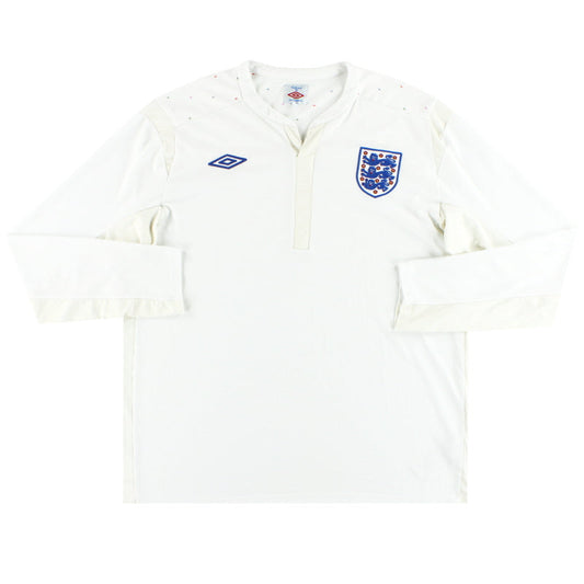 2010-12 England Umbro Home Shirt L/S