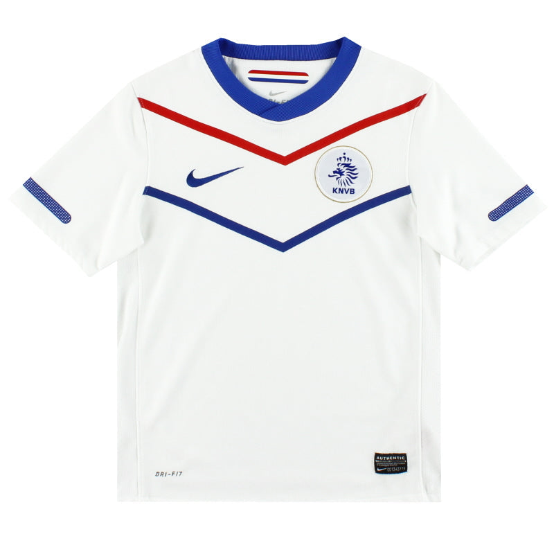 2010-12 Niederlande Nike Auswärtstrikot Gr. S Jungen