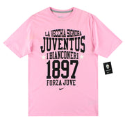 2010-12 Juventus Nike Grafik-T-Shirt *NEU MIT ETIKETT* XS