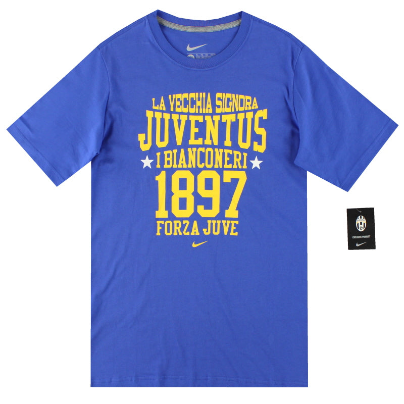 2010-12 Juventus Nike Grafik T-Shirt *BNIB* Jungen S