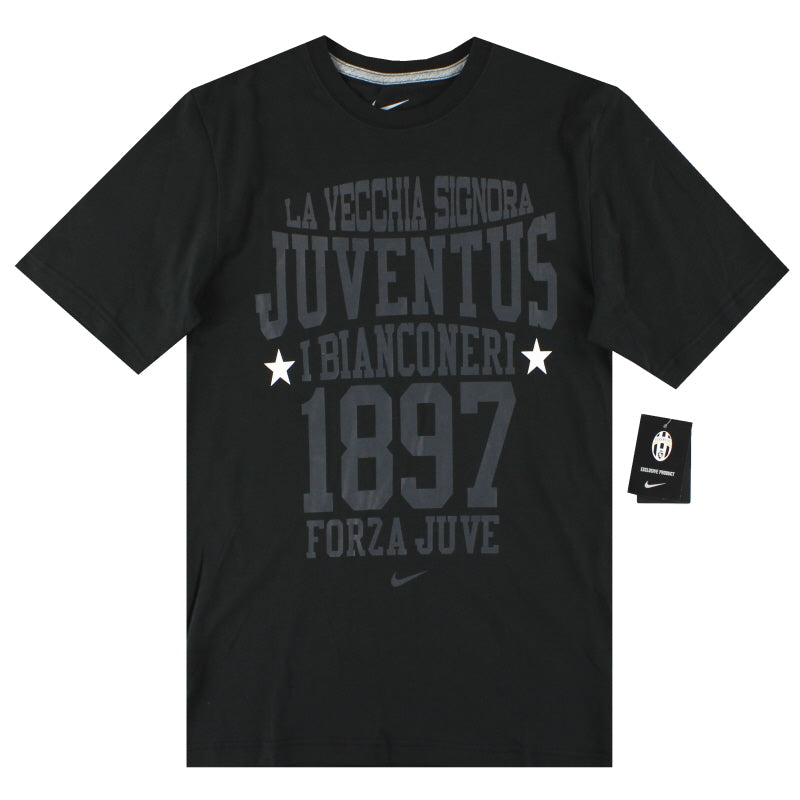 2010-12 Juventus Nike Grafik-T-Shirt *BNIB* S