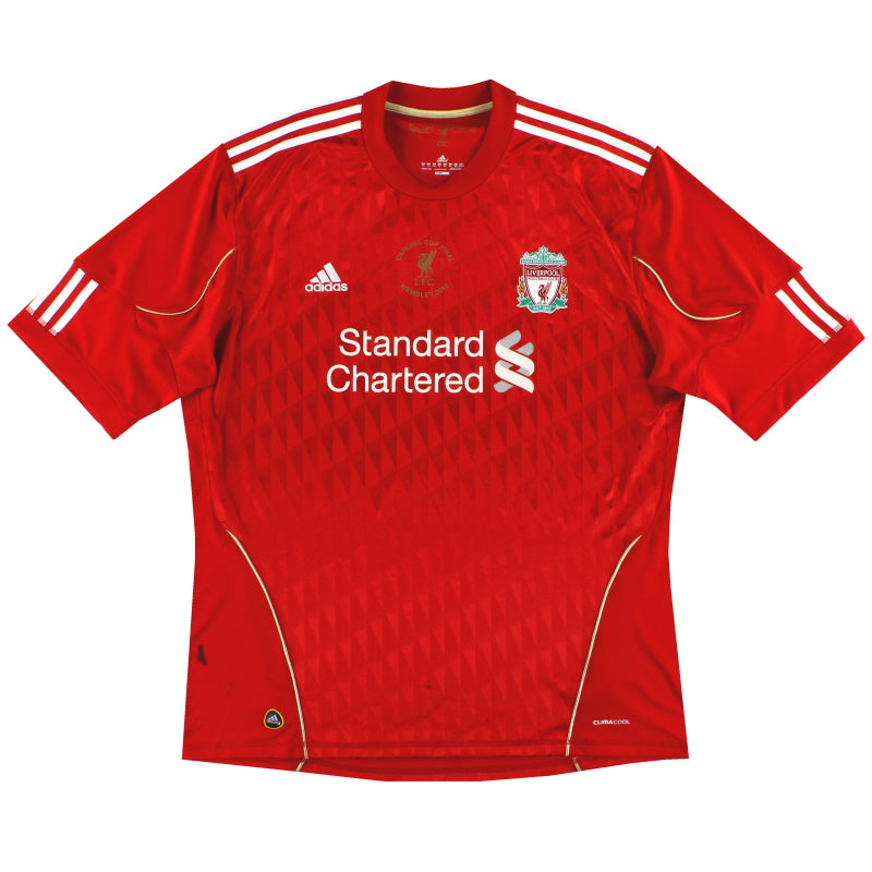 2010-12 Liverpool adidas 'Carling Cup Finale' Heimtrikot XXL