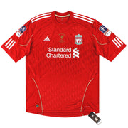 2010-12 Liverpool adidas 'F.A Cup Final' Heimtrikot *mit Etikett* XL