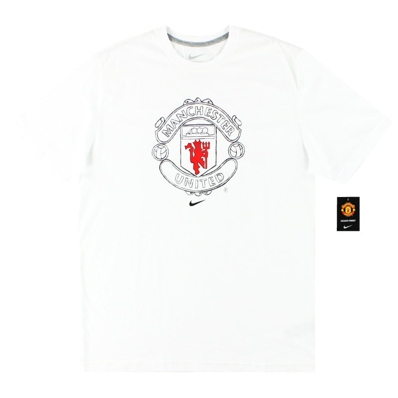 2010-12 Manchester United Nike Grafik-T-Shirt *BNIB* XL