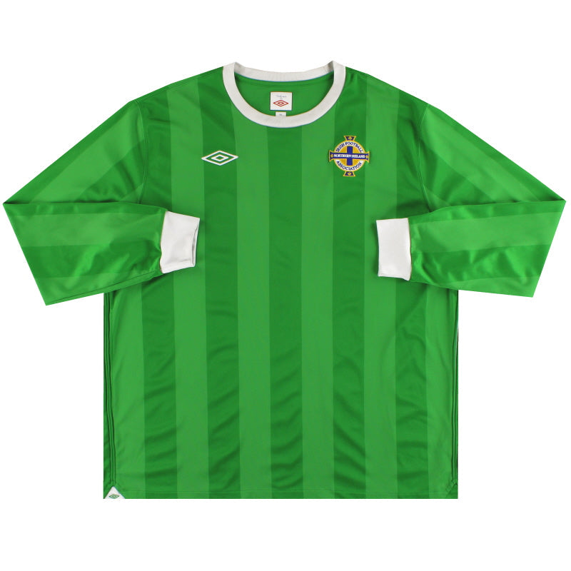 2010-12 Nordirland Umbro Heimtrikot L/S *Neuwertig* XXL