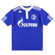 2010-12 Schalke adidas Heimtrikot *Neuwertig* Kinder L