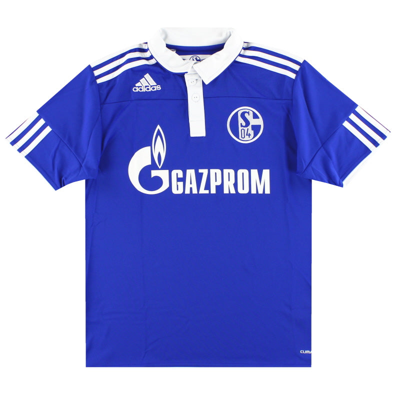 2010-12 Schalke adidas Heimtrikot *Neuwertig* Kinder L