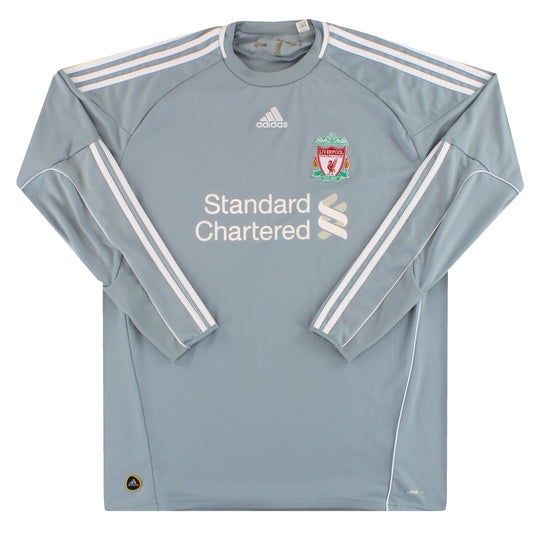 2010-12 Liverpool adidas Goalkeeper Shirt L/S XL