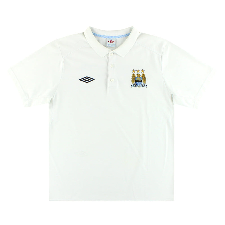 2010-12 Manchester City Umbro Poloshirt XL