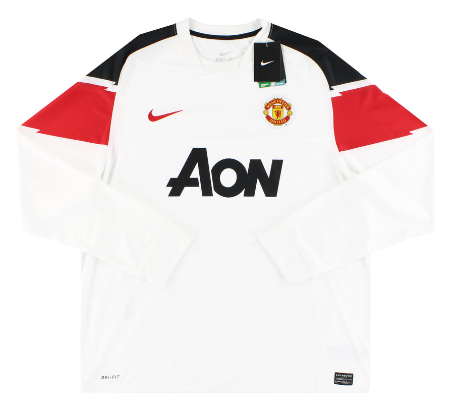 2010-12 Manchester United Nike Away Shirt L/S *w/tags* XL