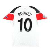 2010/12 Manchester United Nike CL Auswärtstrikot Rooney #10 *Neuwertig* L