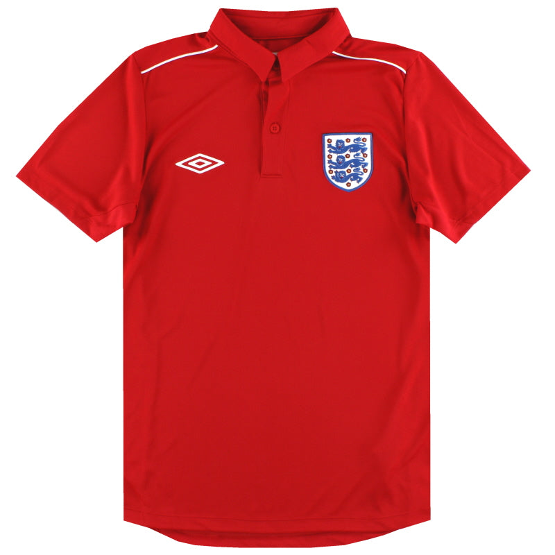 2010 England Umbro Polo-Shirt *Neuwertig* S