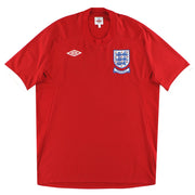 2010 England Umbro Auswärtstrikot „Südafrika“ XL