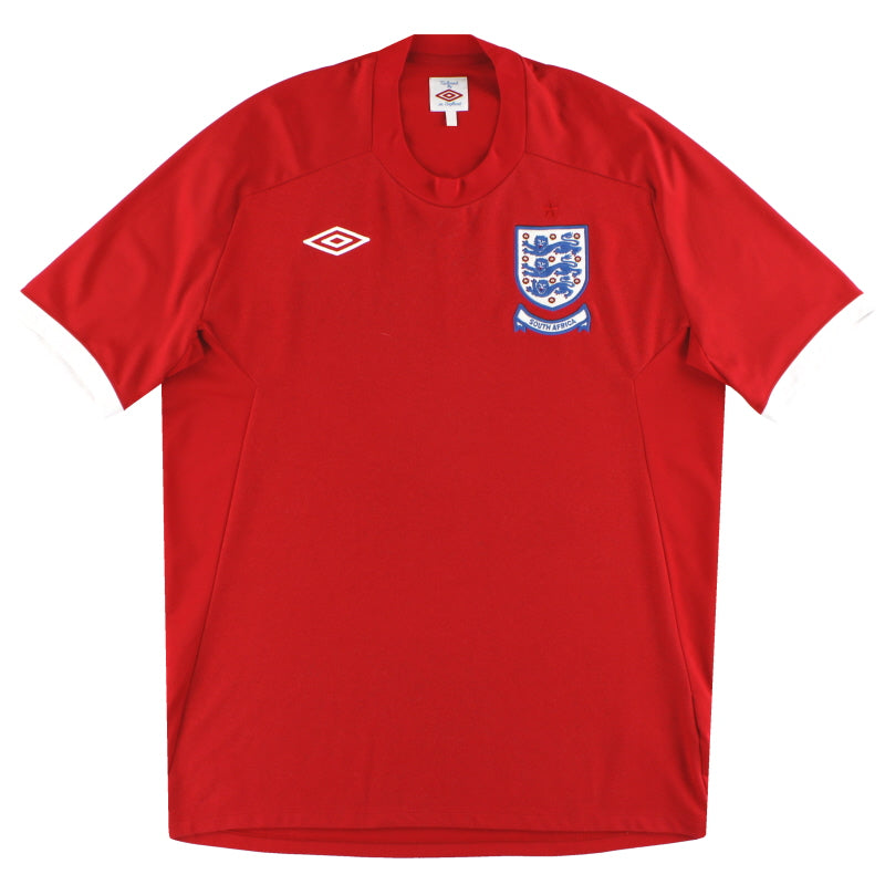 2010 England Umbro Auswärtstrikot „Südafrika“ XL