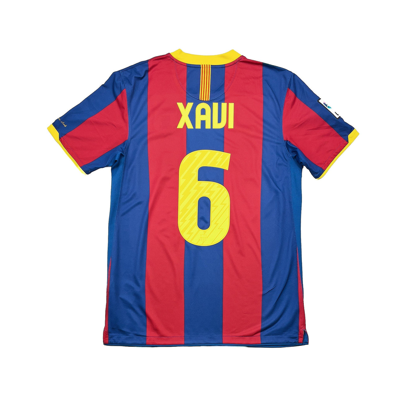2010/11 Barcelona Xavi #6 Home Shirt (M) Nike