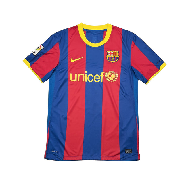 2010/11 Barcelona Xavi #6 Home Shirt (M) Nike