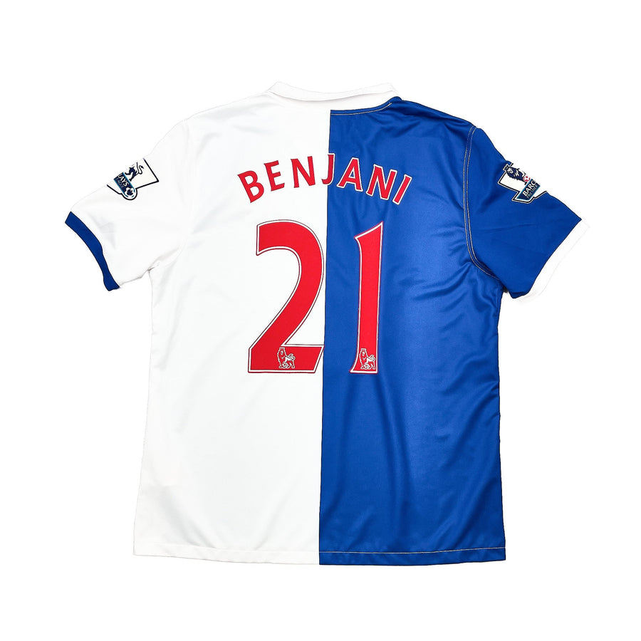 2010/11 Blackburn Rovers Benjani #21 *Match Issue* Heimtrikot (XL) Umbro