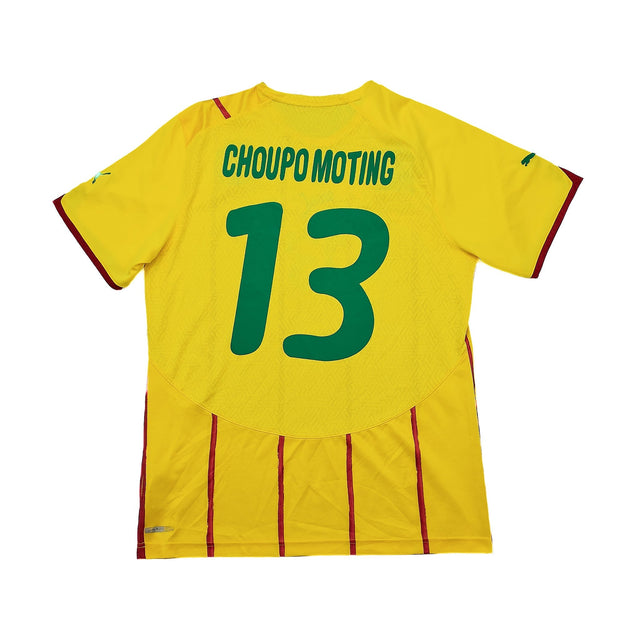 2010/11 CAMEROON CHOUPO MOTING #13 AWAY SHIRT (L) PUMA
