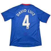 2010/11 Chelsea David Luiz #4 Heimtrikot (S) Adidas
