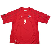 2010/11 Chile Suazo #9 Heimtrikot (L) Brooks