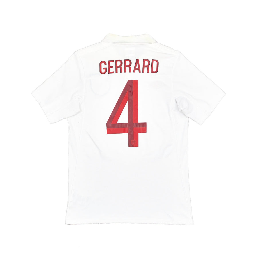 2010/11 England Gerrard #4 Heimtrikot (S) Umbro