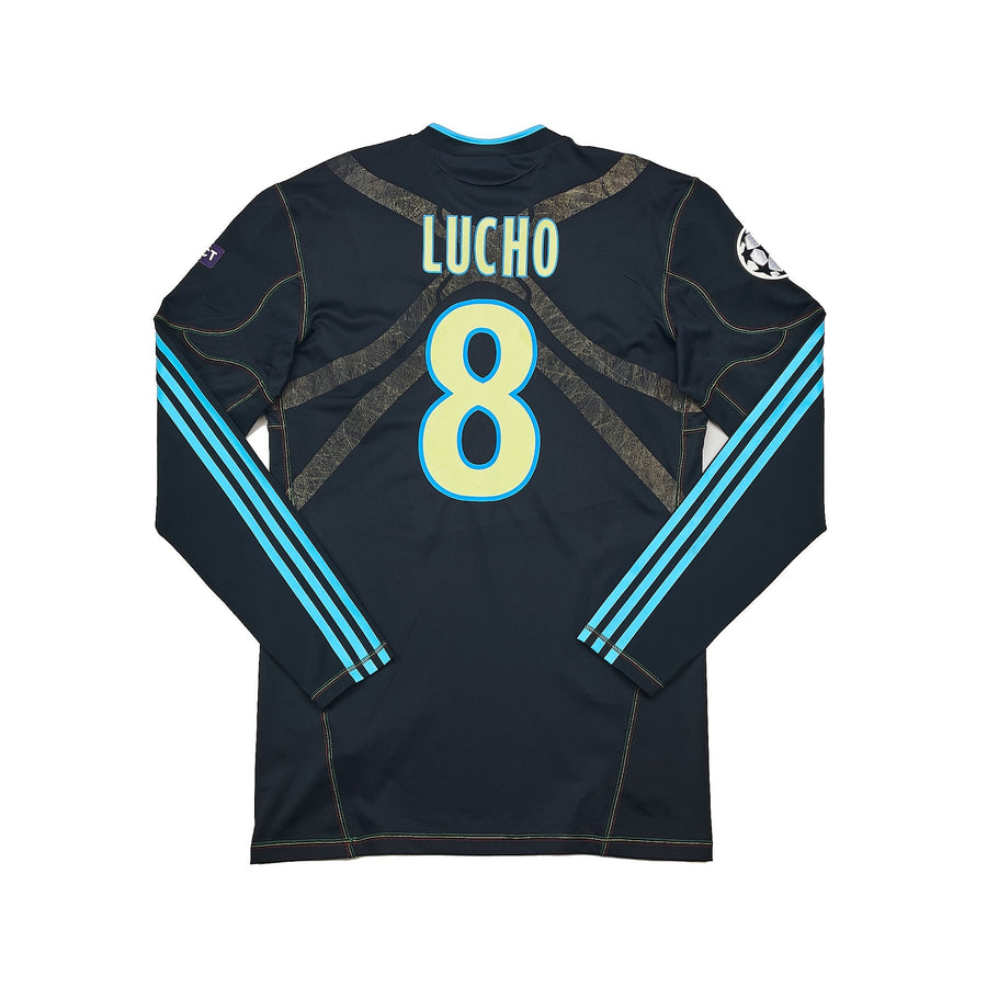 2010/11 Marseille Lucho #8 *Player Issue* C/L Drittes Trikot (XL) Adidas