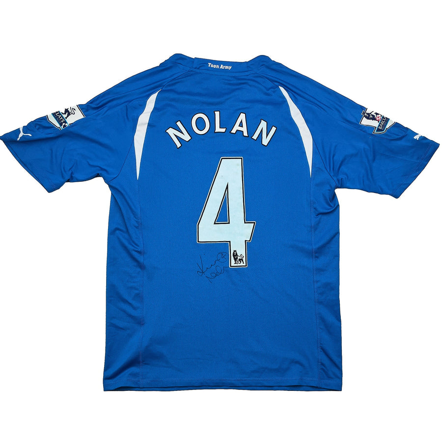2010/11 Newcastle Nolan #4 *Match Issued + Signed* Auswärtstrikot (XL) Puma