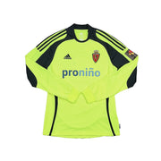 2010/11 Real Zaragoza Paredes #3 *Player Issue* L/S Auswärtstrikot (M) Adidas