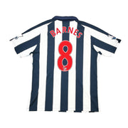 2010/11 West Brom Barnes #8 *Match Issue* Heim Trikot (L) Umbro