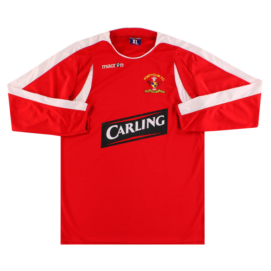 2010's Pontyclun Macron Home Shirt L/S #17 XL