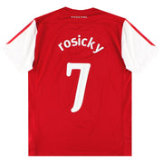 2011-12 Arsenal Nike '125th Anniversary' Heimtrikot Rosicky #7 L