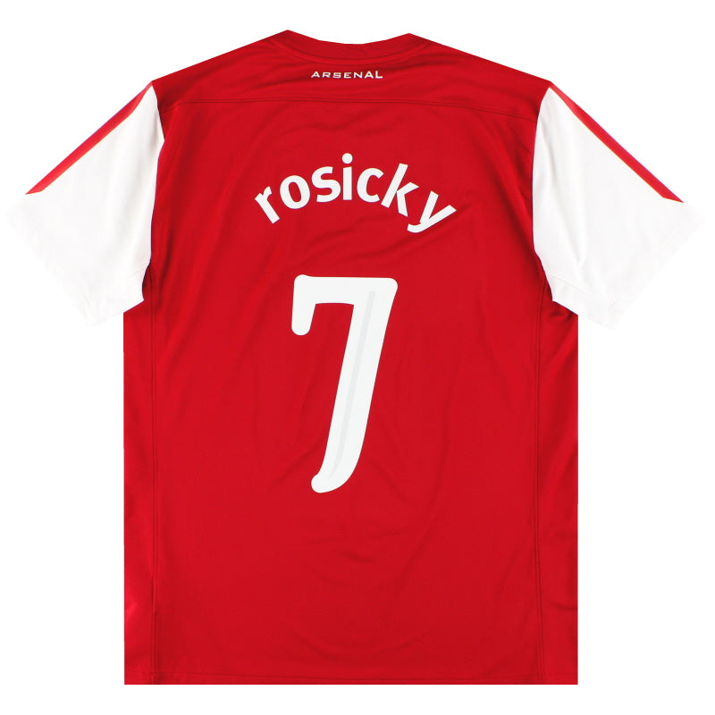 2011-12 Arsenal Nike '125th Anniversary' Heimtrikot Rosicky #7 L