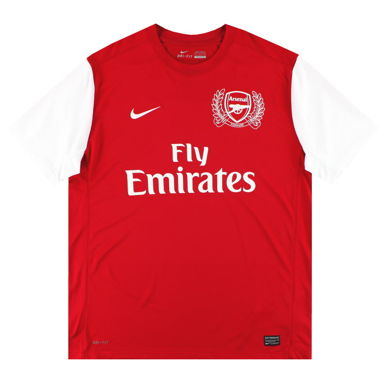 2011-12 Arsenal Nike '125th Anniversary' Heimtrikot *Neuwertig* XL