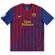 2011-12 FC Barcelona Nike Heimtrikot M