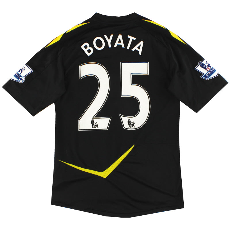 2011-12 Bolton Reebok Player Issue Away Trikot Boyata #25 *Neuwertig* M