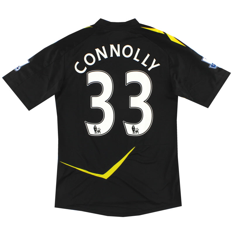 2011-12 Bolton Reebok Spielerversion Auswärtstrikot Connelly #33 *Neuwertig* M