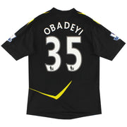 2011-12 Bolton Reebok Auswärts-Trikot (Spielerversion) Obadeyi #35 *Neuwertig* L