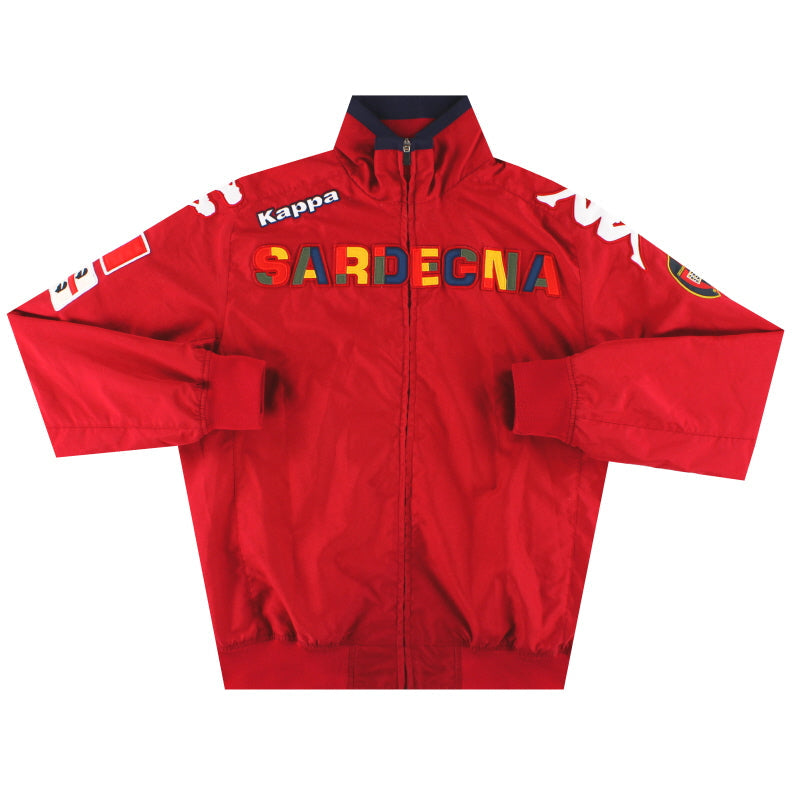2011-12 Cagliari Kappa Trainingsjacke L