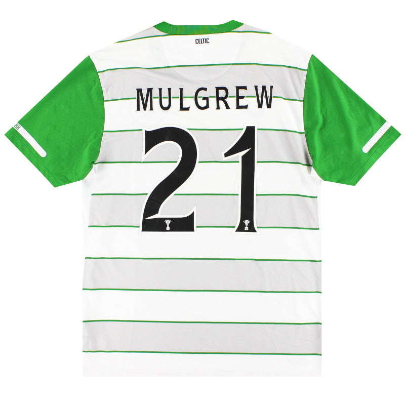 2011-12 Celtic Nike Auswärtstrikot Mulgrew #21 M