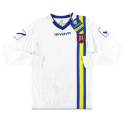 2011-12 Chievo Verona Givova Auswärtstrikot Langarm *mit Etiketten* M