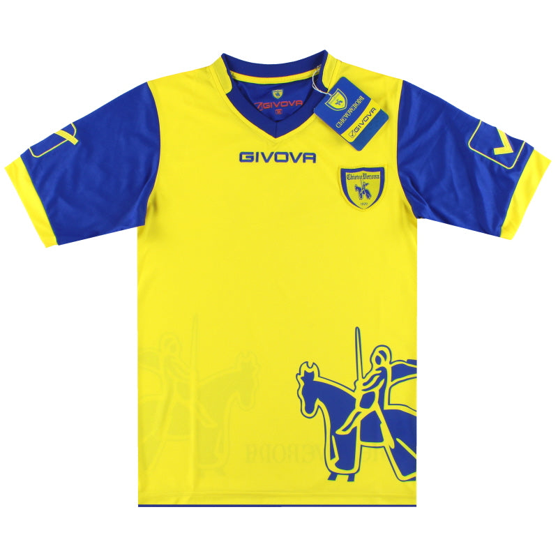 2011-12 Chievo Verona Givova Heimtrikot *OVP* M
