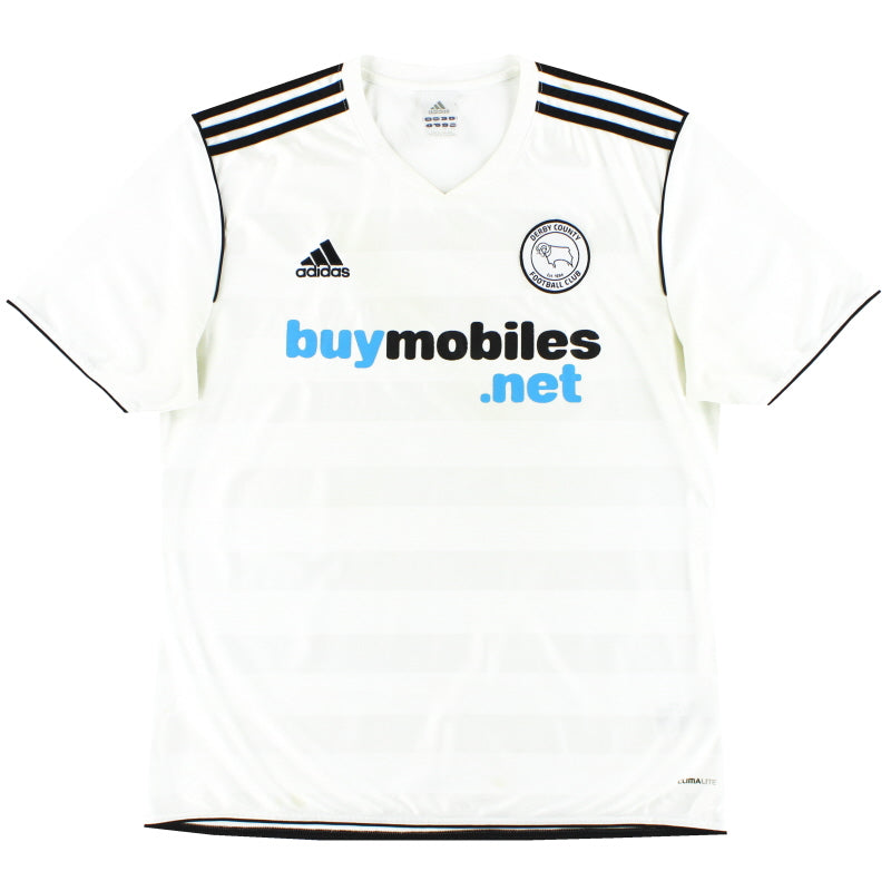 2011-12 Derby County adidas Heimtrikot M
