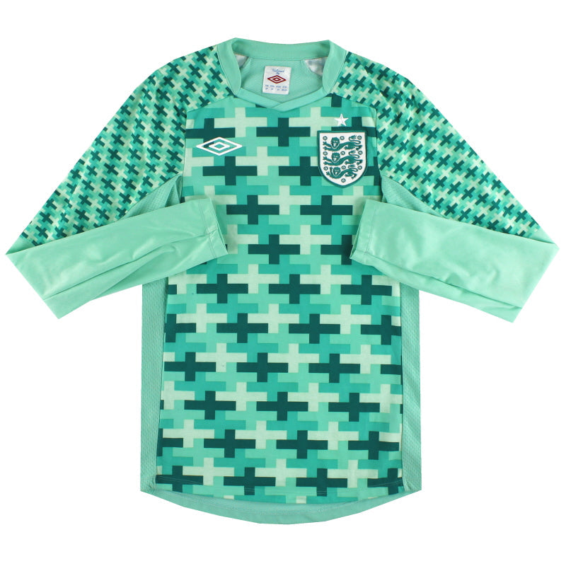 2011-12 England Torwarttrikot *Neuwertig* S
